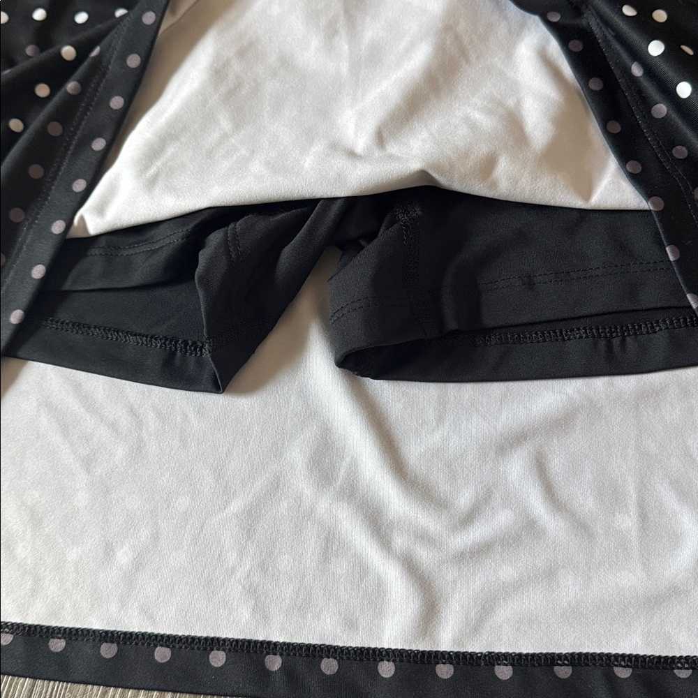 Nike Black Dot-Pattern Athletic Skort - Picture 5 of 10
